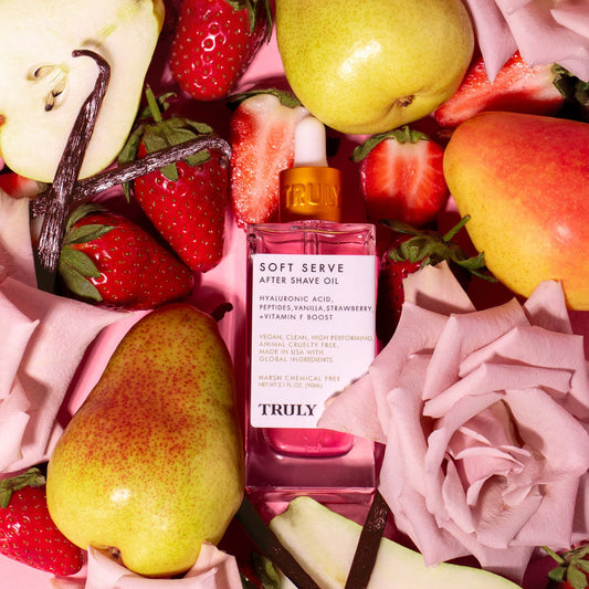 Truly After Shave Oil - Strawberry & Vanilla Scent