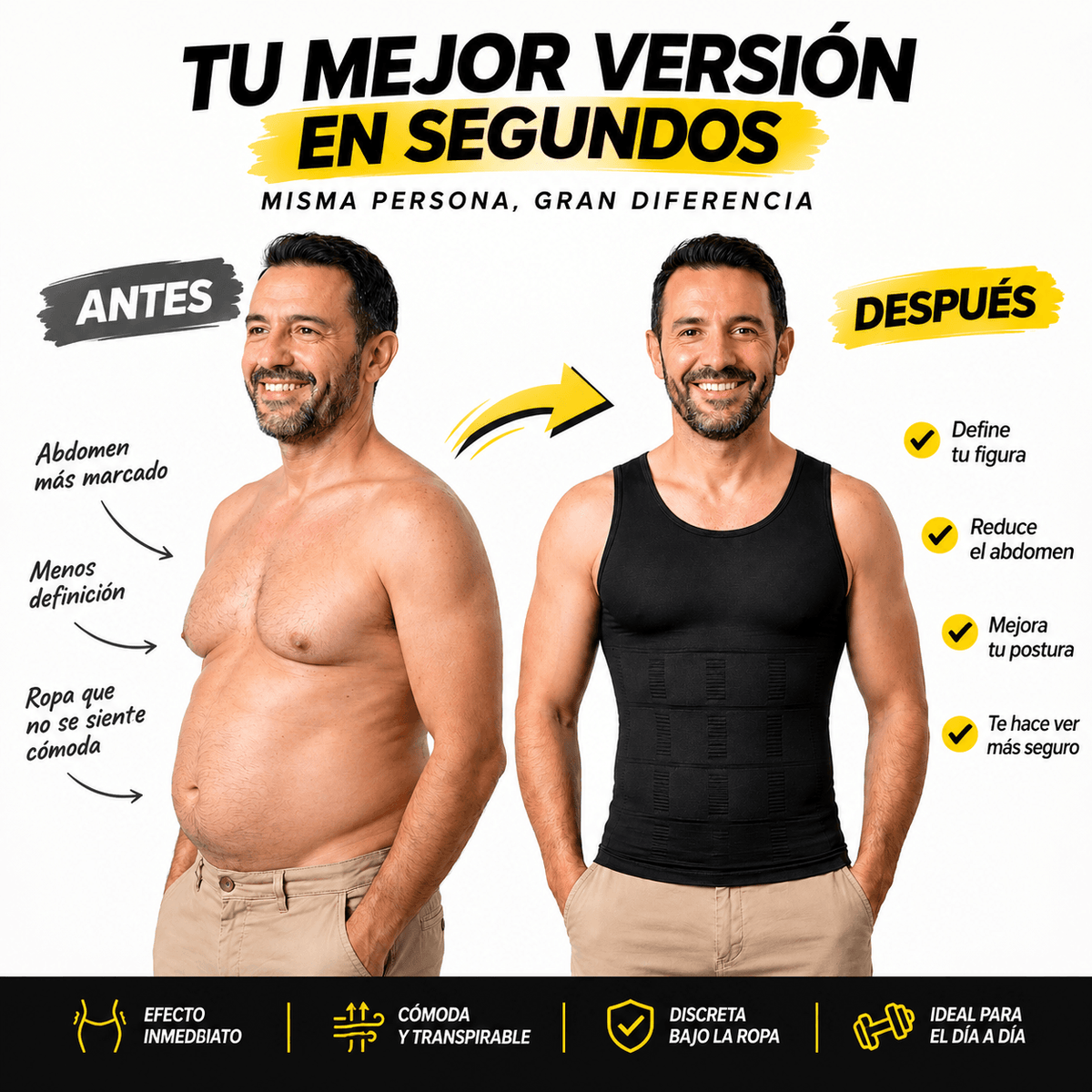 Titán Slim - Camiseta de Compresión