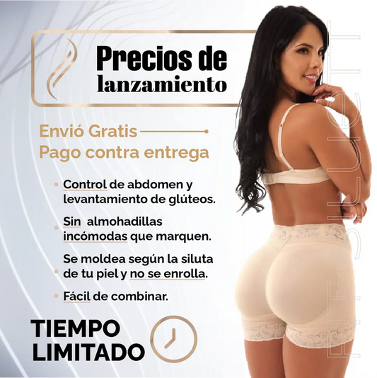 SHORT CONTROL ABDOMEN LEVANTA GLUTEO